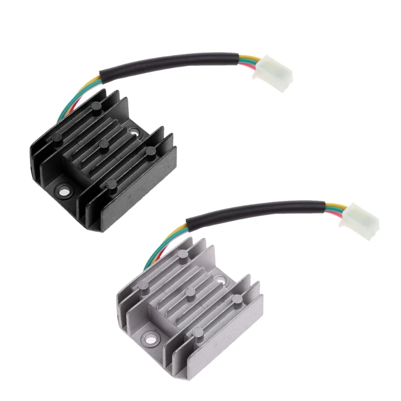 4 Wires 12V Voltage Regulator Rectifier for Motorcycle Boat Motor Mercury ATV GY6 50 150cc Scooter Moped JCL NST TAOTAO