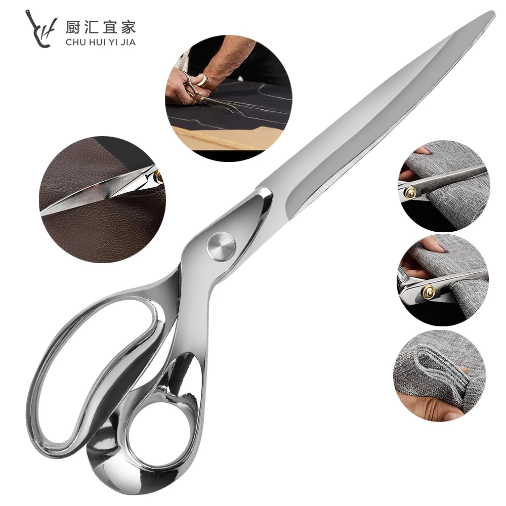 Kopen Goedkoop Zware 11 Inch Maat Schaar Voor Stof Leer En Grondstoffen Naaister Naaien Volledige Rvs Shears Prijs Vente5q2m