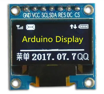

0.96 inch 7P White/Blue/Yellow Blue OLED Module SSD1315 Drive IC Compatible for SSD1306 128*64 IIC Interface