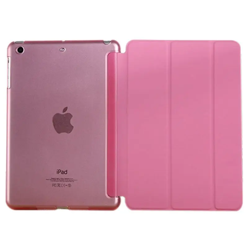 

Smart Case Cover Translucent Frosted Back Magnetic Cover with Auto Sleep/Wake Function [Ultra Slim]for iPad 5/iPad Air