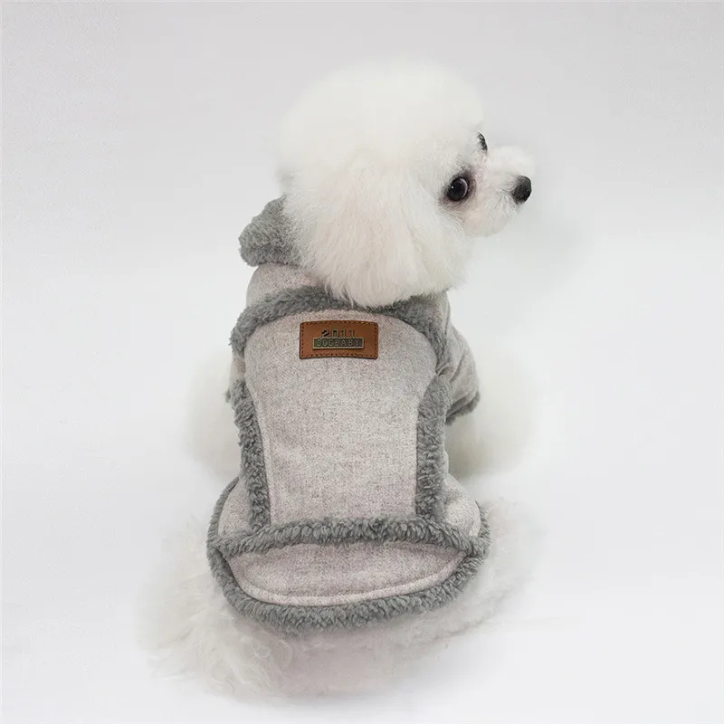 Пальто для собак в скандинавском стиле, куртка для собак, зимняя теплая одежда для домашних животных, одежда для маленьких и средних собак, щенков, мопсов, одежда для бульдога, домашних животных