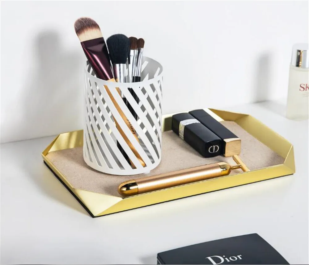 Xiaomi Iron art саржевая ручка держатель полый саржевый Дизайн Косметическая подставка для ручек канцелярский контейнер Товары для офиса 2 цвета