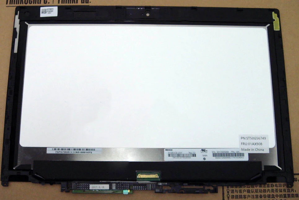 Сменный сенсорный ЖК-экран FHD для Lenovo ThinkPad Yoga 260 12 5 дюйма с рамкой 01AX908 | Компьютеры