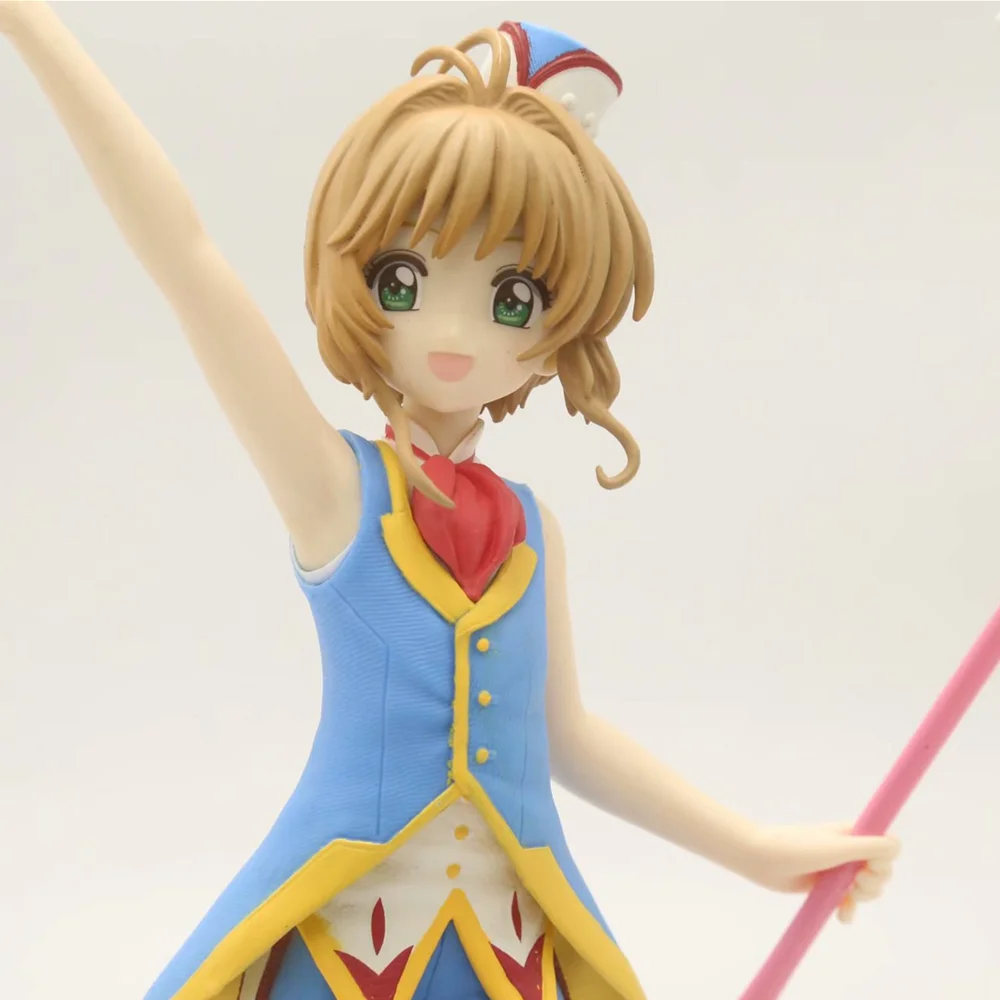 EXQ Card Captor Sakura Kinomoto экшн фигурка игрушки прозрачная карточная кукла Аниме Figma