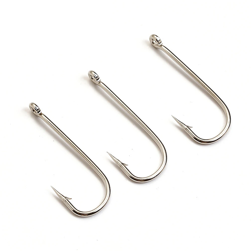 BENT SEA ROUND HOOK 2335 High Carbon Steel Fishing Hooks 100pcs 10-20# Carp Fishing Accessories Soft Lure Jig Head Fishhook Set BENT SEA ROUND HOOK 2335 High Carbon Steel Fishing Hooks 100pcs 10-20# Carp Fishing Accessories Soft Lure Jig Head Fishhook Set