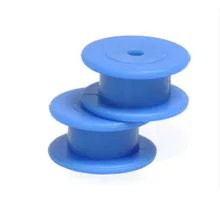 20 шт 2 мм круглое отверстие закрепленный шкив/движущийся блок синий