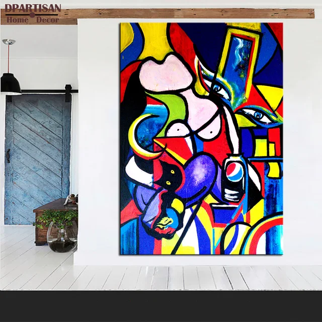 free shipment cubism art