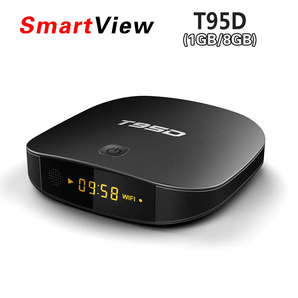 

T95D Android TV Box Rockchip RK3229 Quad Core Android 6.0 TV Box RAM 1GB/8GB 2GB/16GB 2.4GHz WiFi Miracast HD TV Media Player