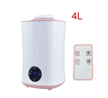 

220v Humidifier Touch And Remote Control Led Display Ultrasonic Cool With Filter Humidity Mist Control Timing Water Shortage