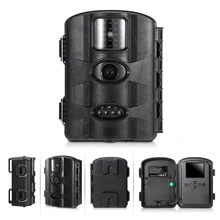 16MP 1080P Trail камера, фоторужье на открытом воздухе для наблюдения в дикой природе камера с ИК-датчиком ночного видения охотничья камера s