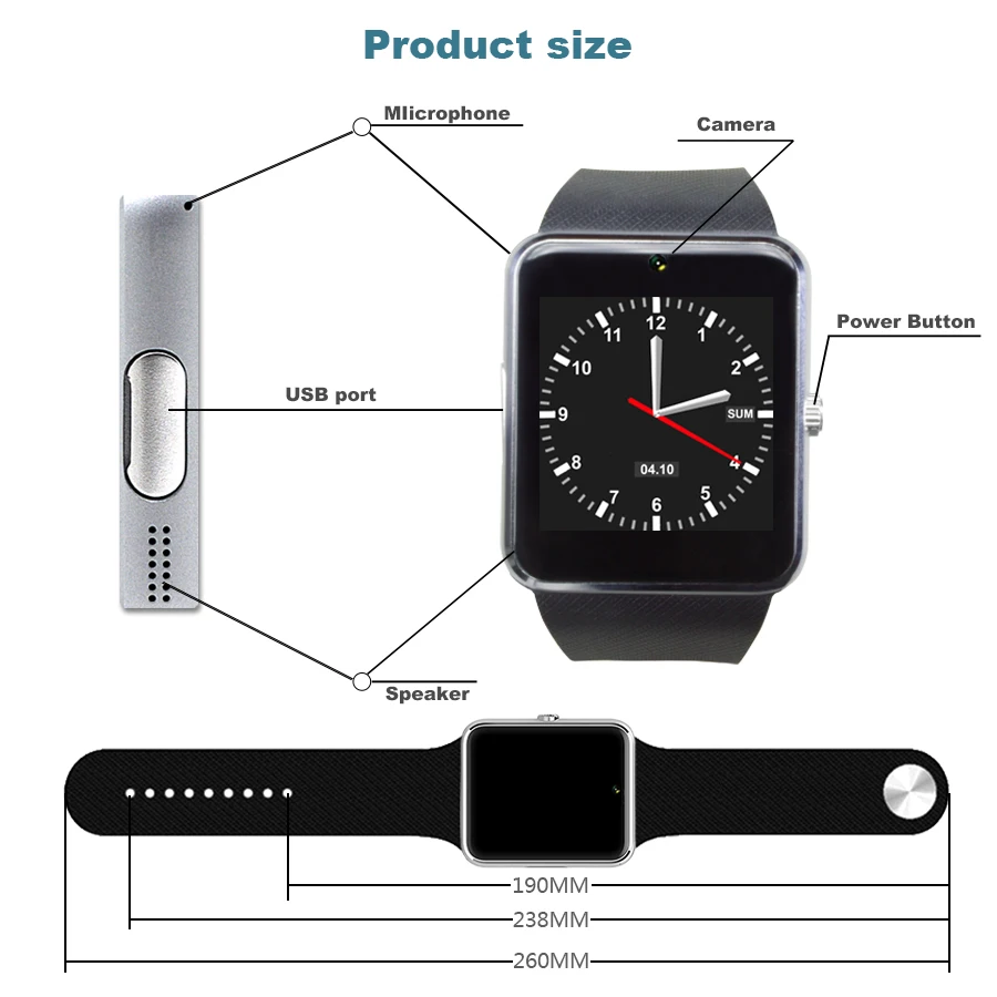 smart-watch-GT08-function-1