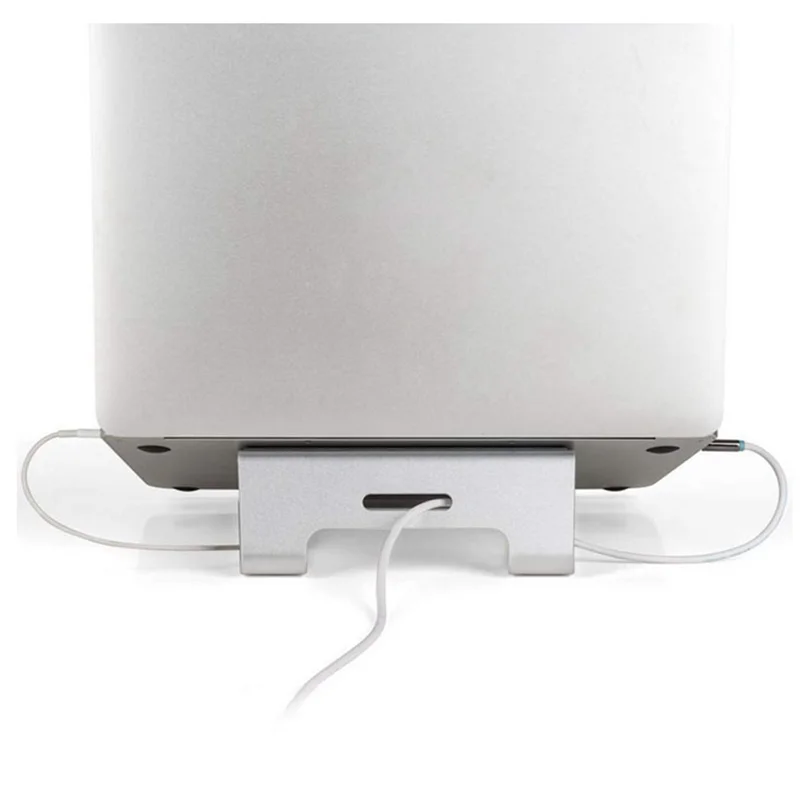 Universal Aluminum Alloy 18 Degree Angle Tablet PC Holder 11-17 inch Laptop Cooling Stand For Macbook Notebook