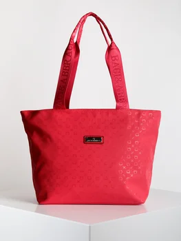 

KISS & HUG big shoulder bag with small pockets