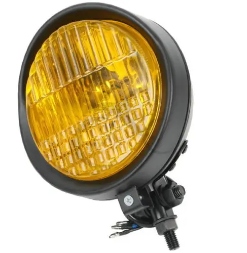 Черный граненый 5 3/4 &quotголовной свет для Harley Triumph XS650 Bobber Choppers Cruiser|light for|light for headlights