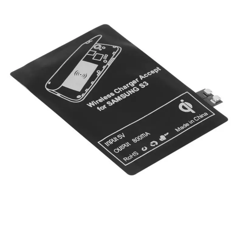 1pc New Qi Wireless Charger Charging Receiver Module Adapter for Samsung Galaxy S3 i9300 hot selling
