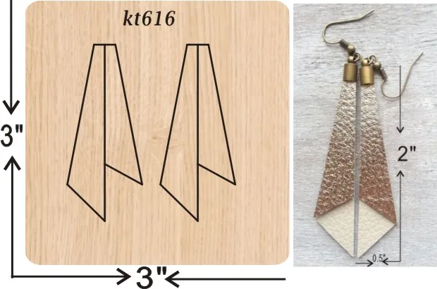 

Handmade earrings cutting dies 2019 new die cut &wooden dies Suitable for common die cutting machines on the market