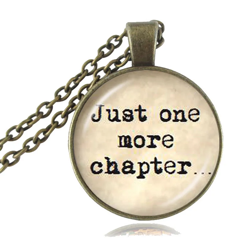 Boek Lover Quote Gewoon Een Meer Hoofdstuk Ketting Woord