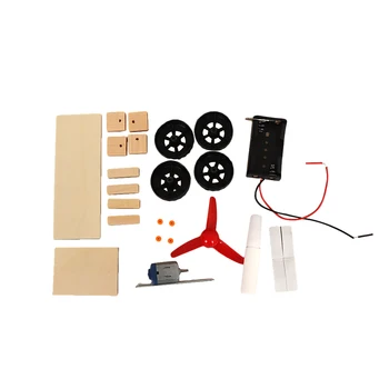 

New Arrival Hot Selling DIY Electric Wind Off-road Vehicle Assembly Model Tool Material Package Science Educational Kids Toy