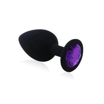 DOMI 3pcs/Set Women Dildo Anal Plug Massage Anal Cleaning Jewelry Butt Plug Vibrator Sex Toy 4