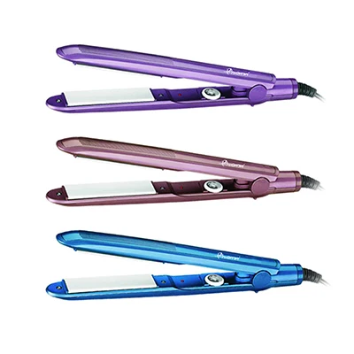 

2018 travel electric flat iron smoothing hair straightener ceramic straightening iron max 400F ripple