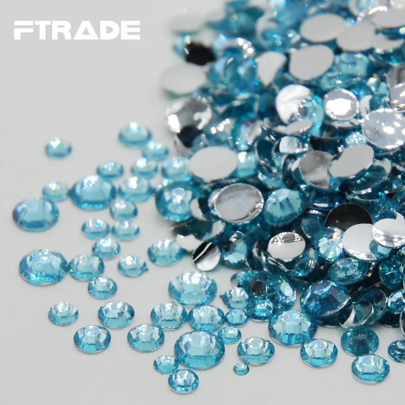 Violet Rhinestone Mixed Sizes Top Quality Non Hotfix Flatback Acrylic Rhinestones For Nail Art Decoration DIY Nail Mix Beads Pins & Pincushions