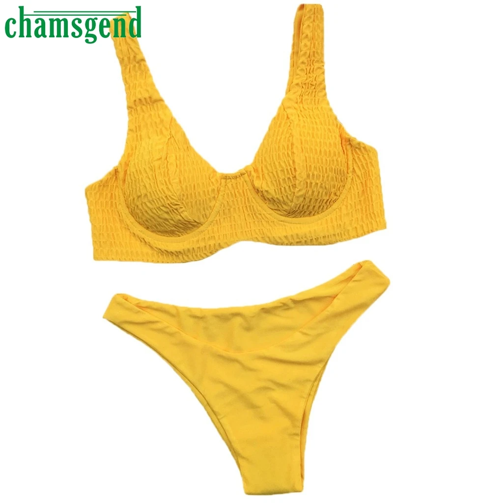 

CHAMSGEND New Young Girl Seamless Vest Bra Set Plus Size Ultrathin Breathable Women Lingerie Sexy Push up Underwear Sets 2019 #3