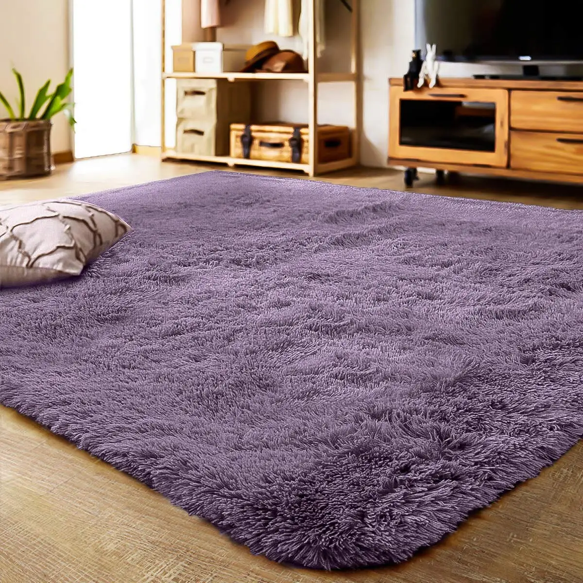 

Shaggy Carpet for Living Room Home Warm Plush Floor Rugs Fluffy Mats Kids Room Faux Fur Area Rug Living Room Mats Silky Rugs