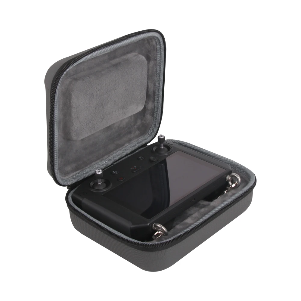 Buy Smart Controller Mini Carrying Case for Mavic 2 Pro Drone Remote Controller PU Portable Bag Mavic 2 Zoom Drone Waterproof Box