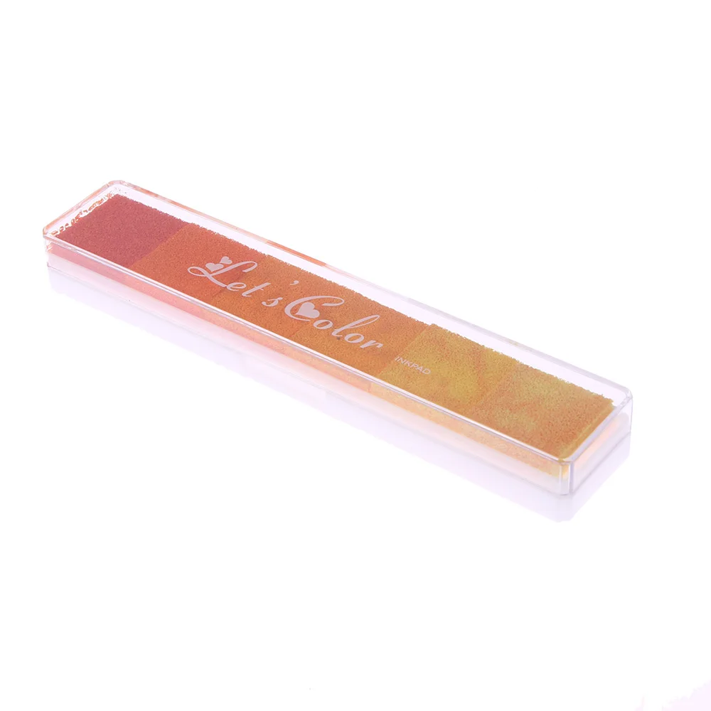 Limit shows Scrapbooking Ink pad Colorful Stamps Sealing Decoration Kids Fingerprint Stencil I DIY Card Making Craft