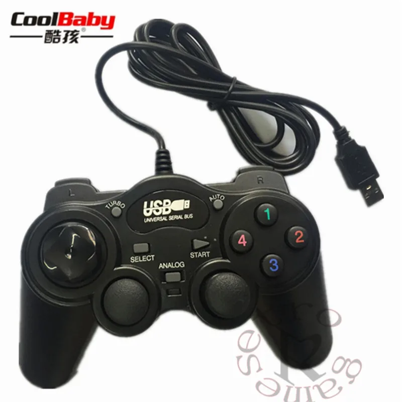 

Wired Joypad Gamepads Gamepad Joystick USB2.0 Shock Game Controller For PC Laptop Computer Good Gift