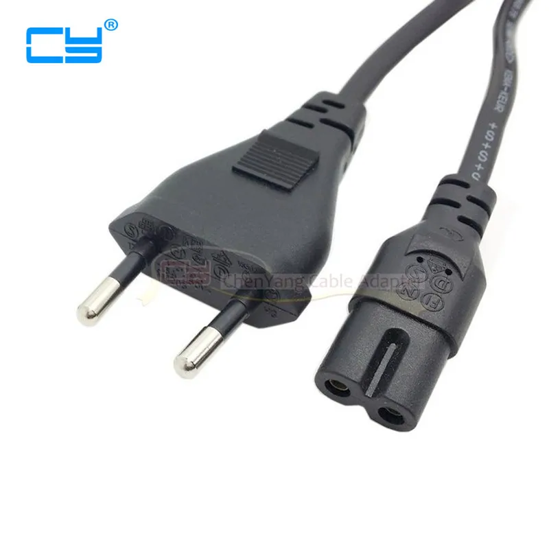 2 Pin Prong EU кабель питания шнур для консоли C7 на рис. 8 samsung блок XBOX радио