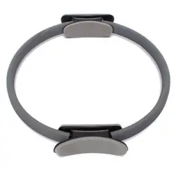 SZ-lgfm-Пилатес кольцо круг упражнения с сопротивлением для тренировок в фитнес-зале кольцо для йоги двухдиапазонный серый