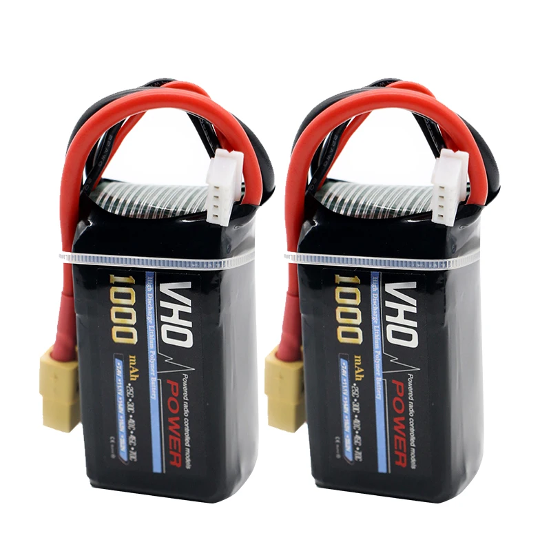 

VHO 3s 11.1V 1000mah 2pcs lipo battery 30C For Quadcopters Helicopters RC Cars Boats High Rate batteria lipo car parts