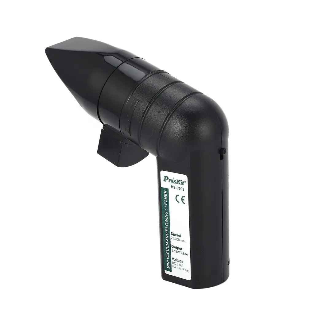 

ProsKit MS-C002 High-Power Portable Hand-held Mini Vacuum Cleaner for Disk Hardware Keyboard Screen USB Dust Collector Laptop