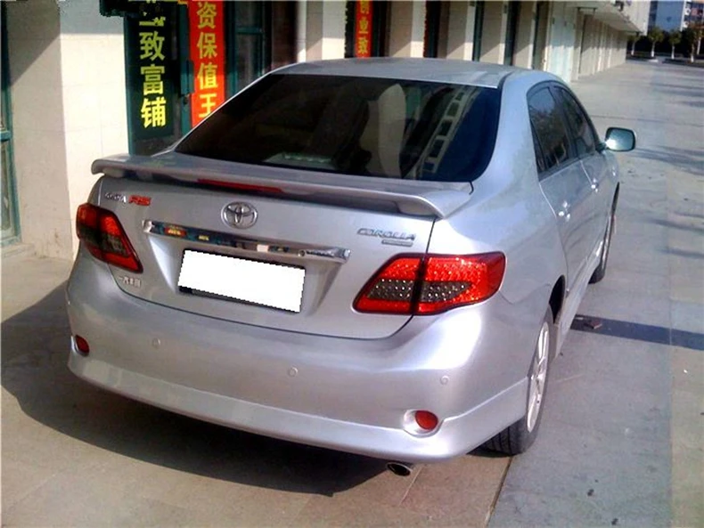 Используется для toyota corolla спойлер 2003 2013 высокого качества ABS Материал заднего