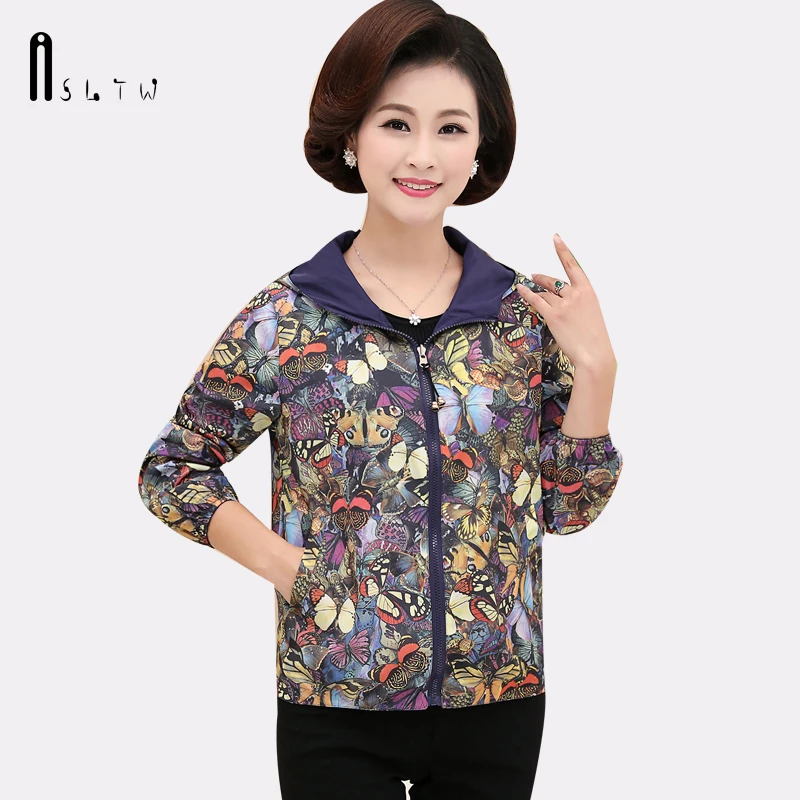 

ASLTW 2 Side Wear Jacket New Female Jacket Plus size Fashion casual Long Sleeve Feminine Coat With Hooded Jacket For Women