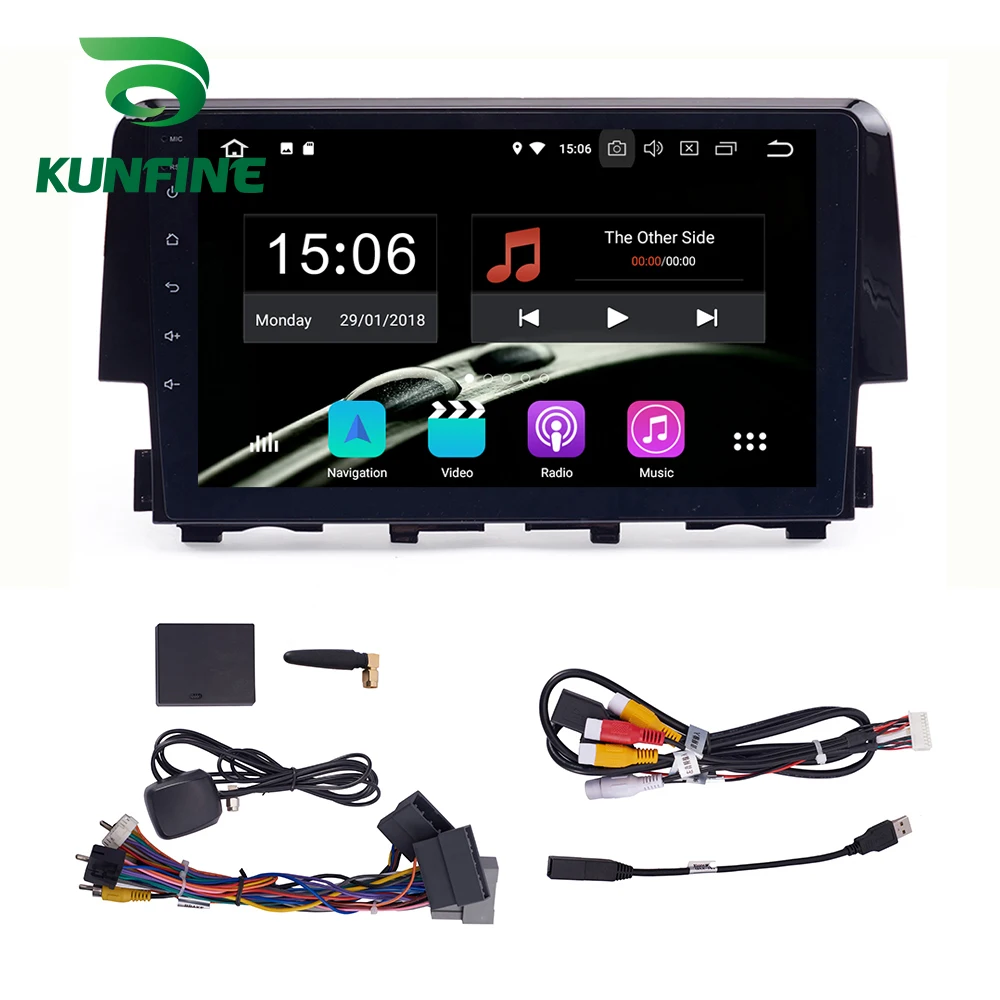 Android Car DVD GPS Navigation Multimedia Player Car Stereo For Honda Civic 2016 Radio Head unit (16)