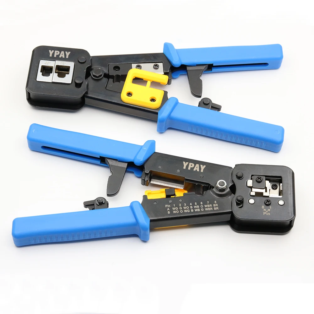 YPAY EZ rj45 щипцы для кабеля rg45 сетевые инструменты плоскогубцы rj12 cat5 cat6 8p 6p rj 45