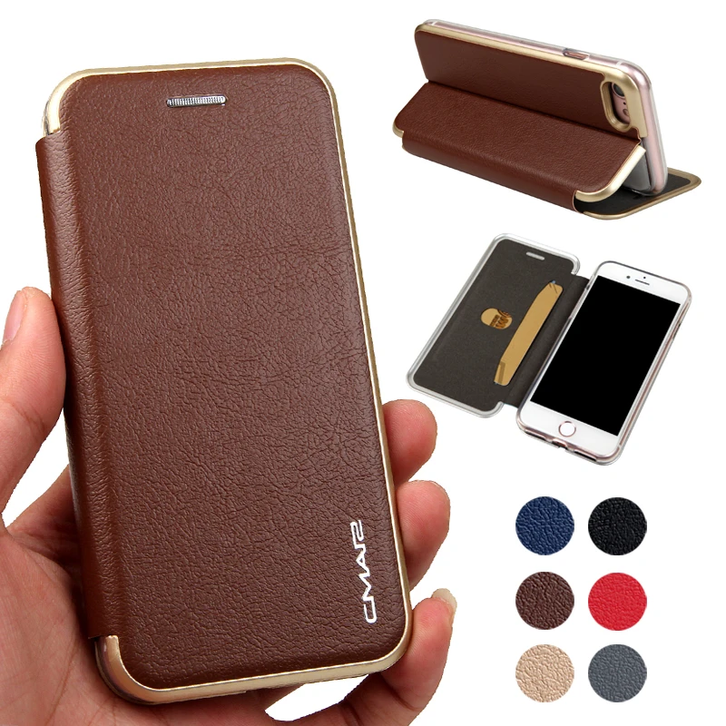 

For iPhone X Case Leather Magnetic PU Wallet Flip Case for iPhone 6 6S 7 8 Plus XS Max XR With Stand Card Slot For iPhone 7 Case