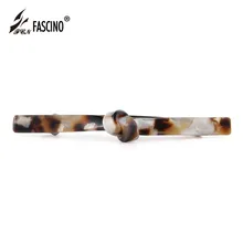 Новые модные украшения для волос Разноцветные заколки для волос Роскошные ацетатные Милые простые заколки для волос с бантом для женщин и девочек AG810006