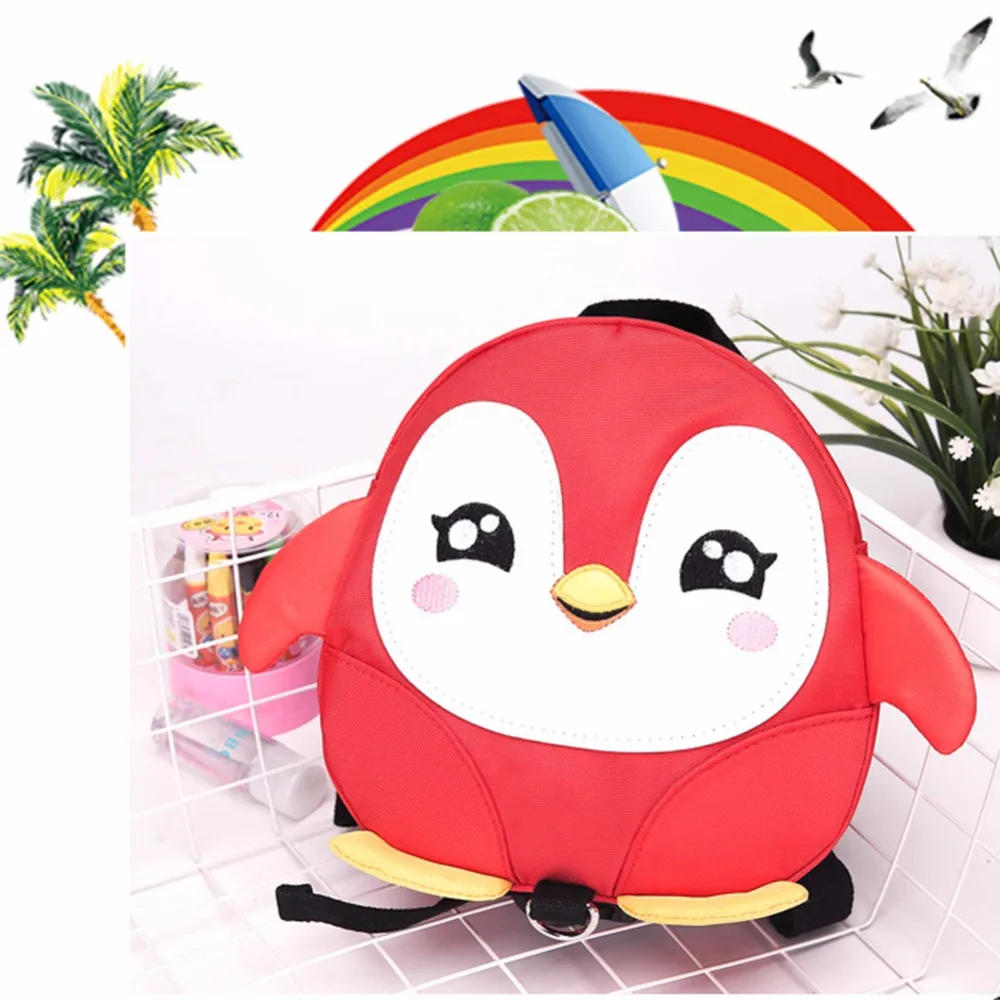 

Anti-lost Penguin Baby Toddler Walking Safety Backpack with Leash Little Kid Boys Girl Bag