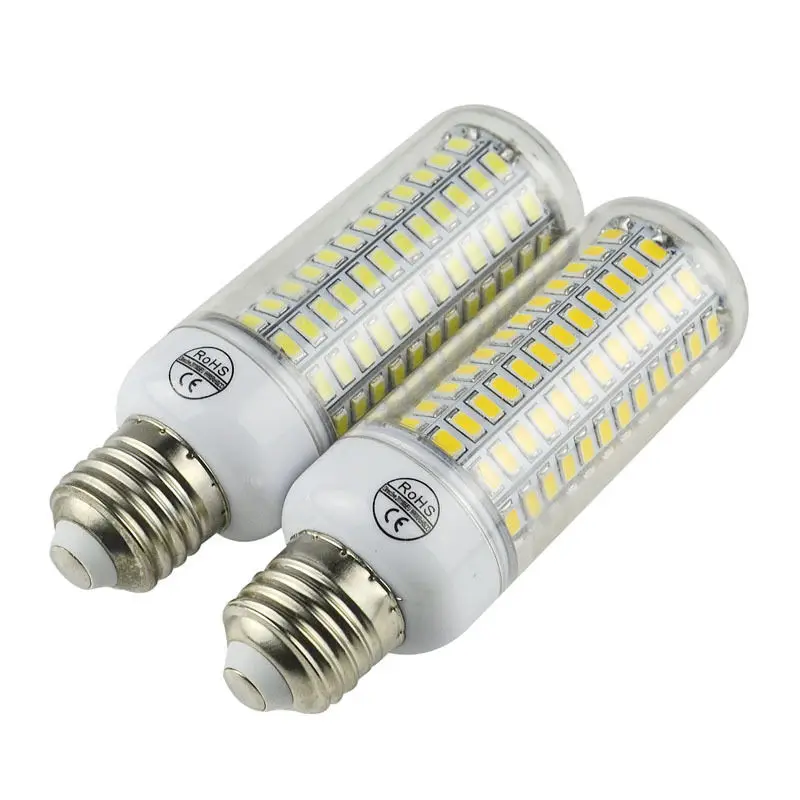 10X B22 Bombillas Светодиодная лампа E27 SMD 5730 Lamparas E26 24 120LED лампада E14 110В 220В ампулы свеча