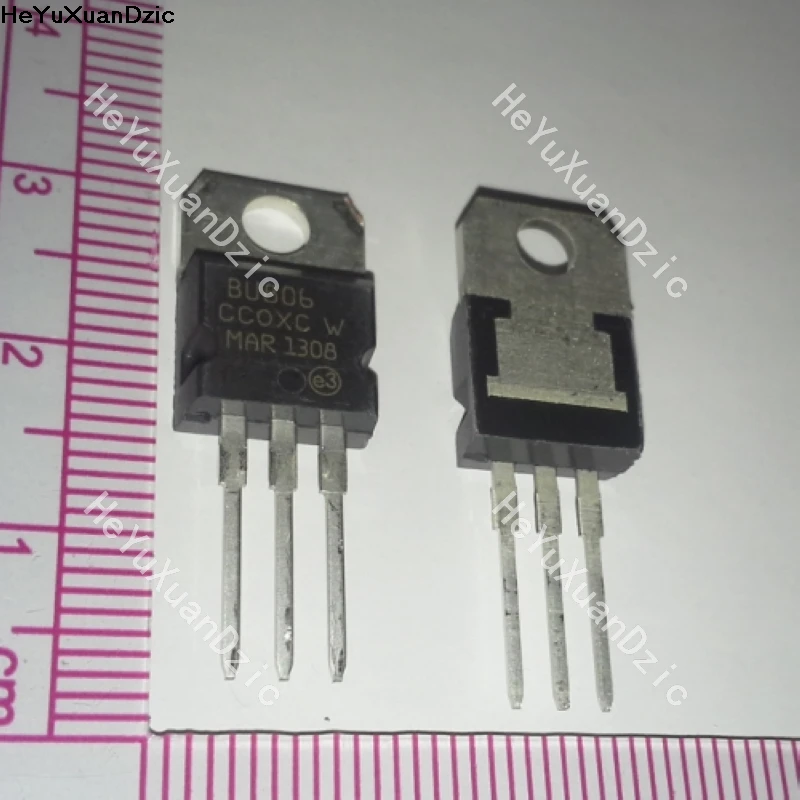 10 шт/лот BU806 TO-220 NPN Darlington 8A/200 V/60 W новый оригинальный продукт | Обустройство дома