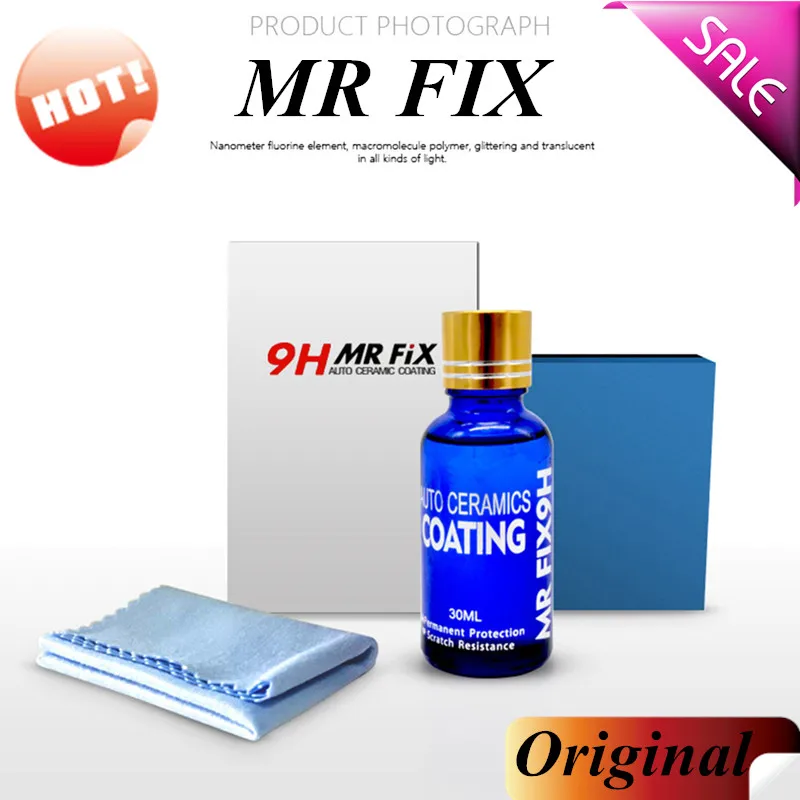 MR FIX 30ML 9H Hardness Car super hydrophobic Glass Coating Car Liquid