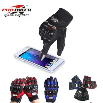 

Summer PRO-BIKER motorcycle half full finger gloves, motocross glove motorcyclist with protecting armor M L XL XXL