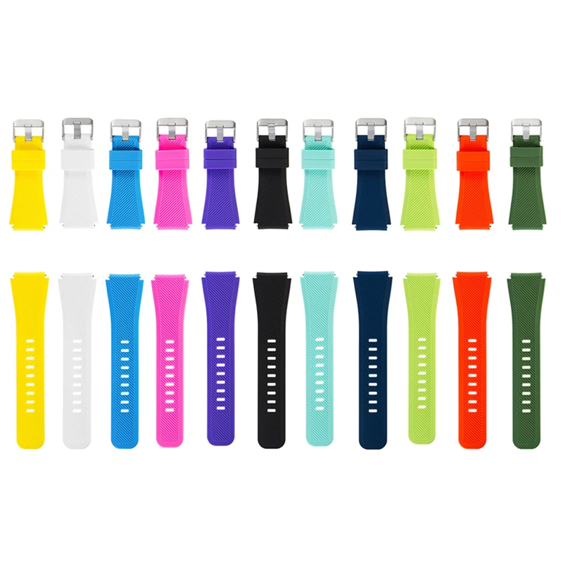 

Free delivery Silicone Bracelet Strap Watch Band For Samsung Gear S3 Frontier Classic L Size