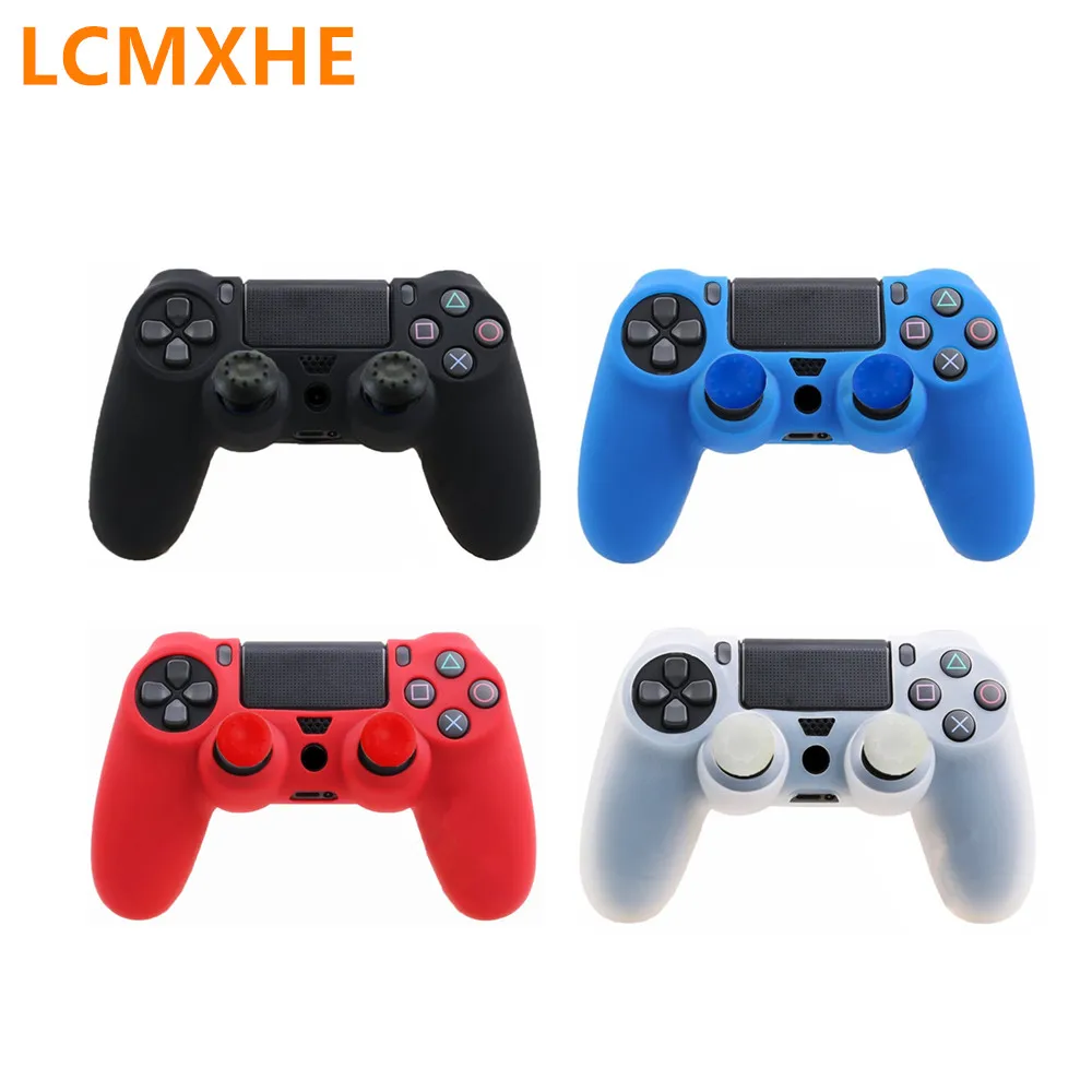 (10 шт.) для PS4 мягкий силиконовый резиновый чехол Чехол Play Station Dualshock 4 Pro тонкий