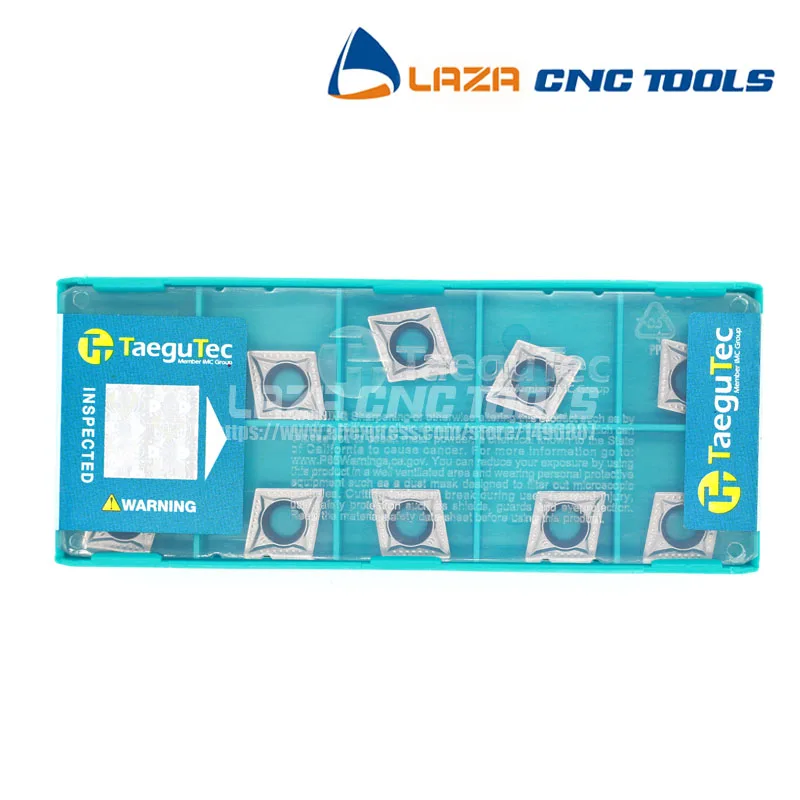 10pcs Taegute SCMT09T304-MT CT3000 Cermet Inserts New