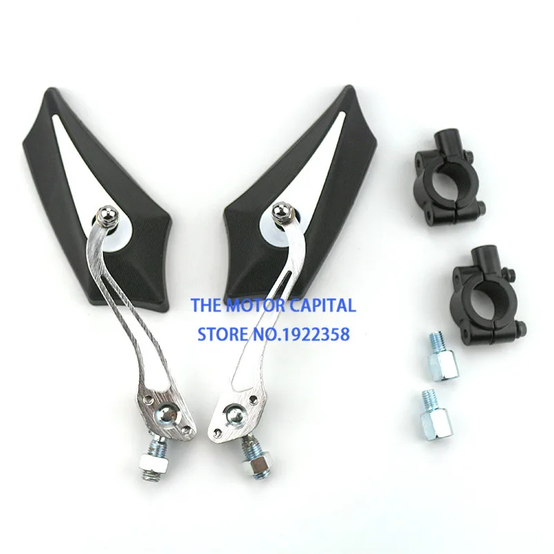 4 colors moto side mirror 10mm 8mm motocross ATV Off road dirt pit bike motorbike rearview