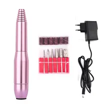 Высокоскоростное электрическое сверло для ногтей электронная маникюрная машина пилка для ногтей шлифовальный станок набор педикюра инструмент для гель ногтевой салон домашнего использования